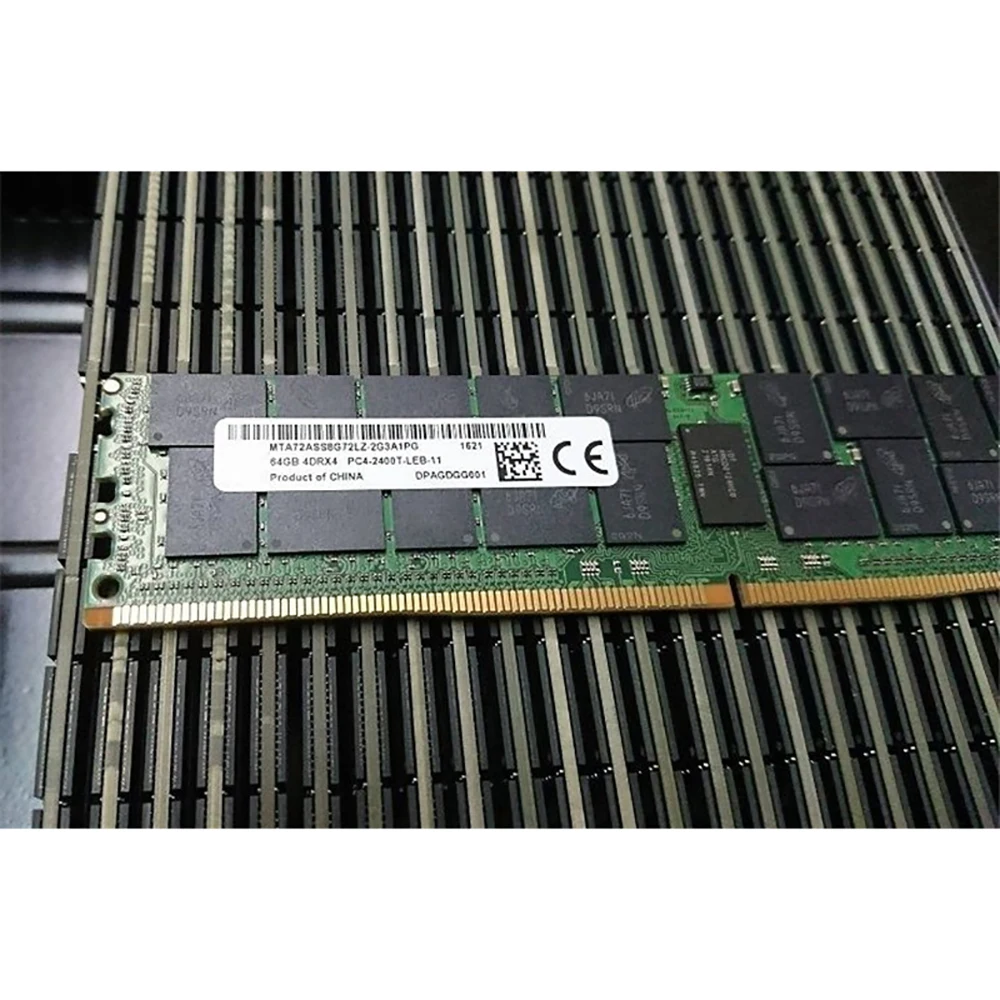 1Pcs For MT RAM 64G 64GB DDR4-2400 4DRX4 DDR4 2400 LRDIMM Server Memory MTA72ASS8G72LZ-2G3 4 1Pcs For MT RAM 64G 64GB DDR4-2400 4DRX4 DDR4 2400 LRDIMM Server Memory MTA72ASS8G72LZ-2G3 - Image 2