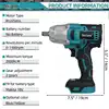 Drillpro New 2000N.M Brushless Cordless Electric Impact Wrench Rechargeable 1/2" Wrench Drill Power Tools for Makita 18V Battery 3