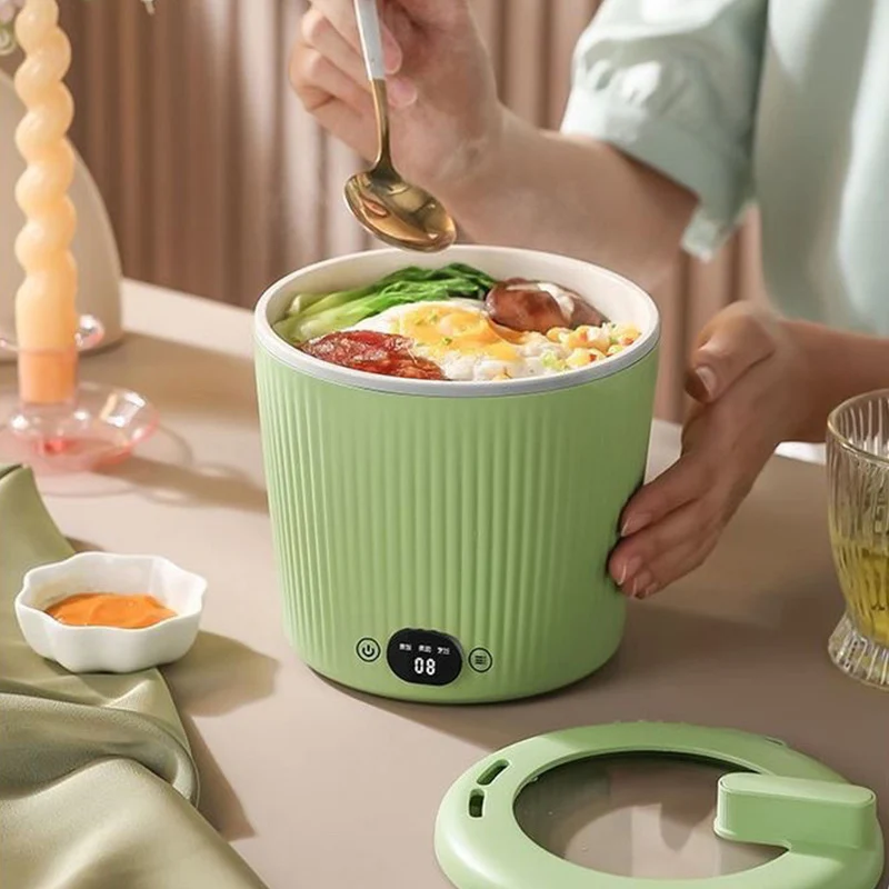 Portable Electric Cooker Non-stick Rice Cooker Mini Hot Pot