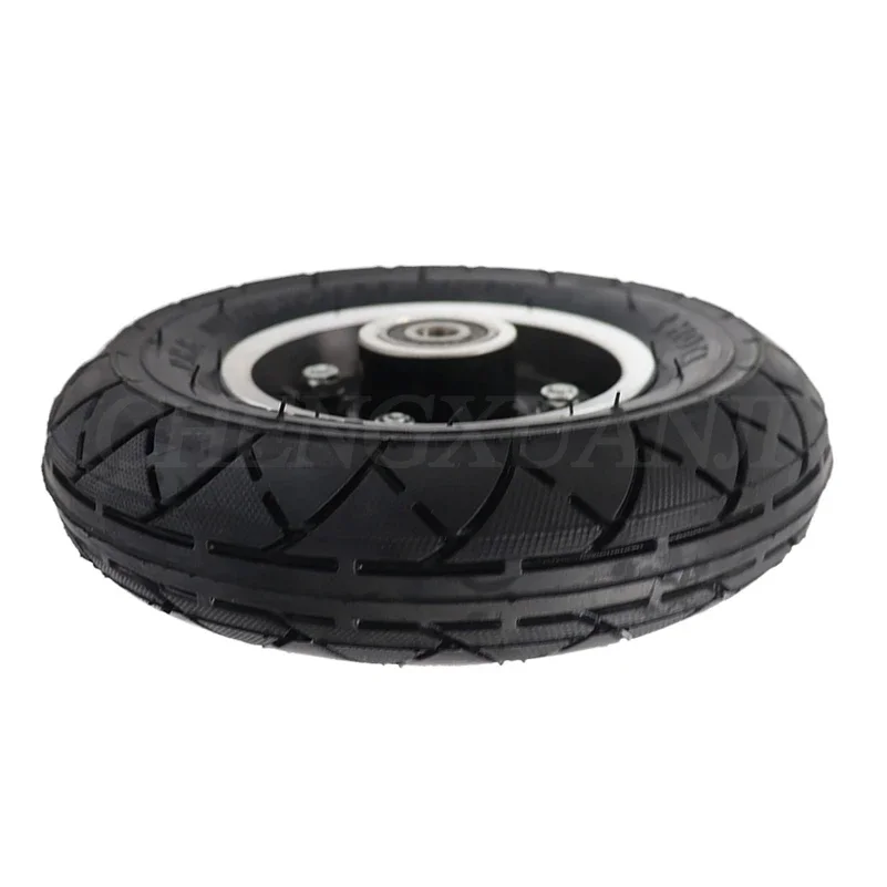 Electric Vehicle Tire 200*50 Electric Scooter Tyre With Wheel Hub8" 200x50 Inflation Electric Vehicle Aluminium Alloy Pneumatic Tire