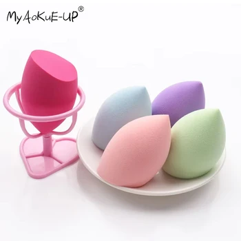Spugna per trucco Correttore Soffio cosmetico liscio per cipria Forma tagliata Fondotinta smussato Soffio cosmetico per donna Strumenti per il trucco