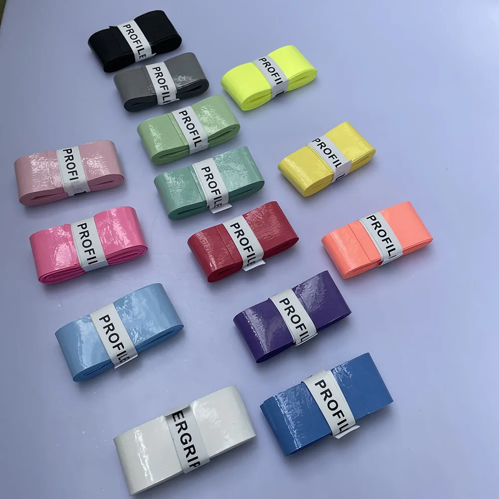 100 Pz Spedizione Gratuita Antiscivolo Tennis Overgrip Viscoso Sottile 0.6Mm Fascia Del Sudore Assorbente Avvolge Nastri Padel Racchetta Grips