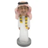 Arab Boss with Robe Bobbleheads,Custom Bobblehead,Polymer Clay Figure,Personalized Birthday Gifts for Husband 1