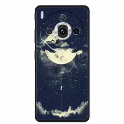 Colorful Wolf Design Silicone Case - TPU Painted Protective Cover for nubia Z60S Pro (8)