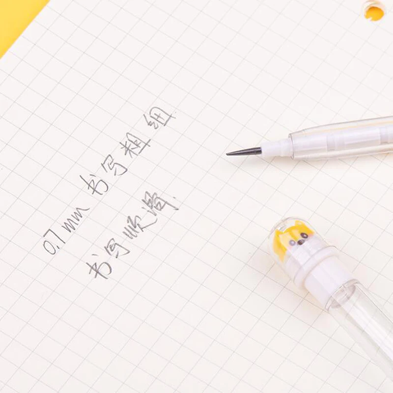 Kawaii Puppy Dogs Muti-heads Pencils With Eraser Children's Writing Constant Bullet Pencils Stationery 6