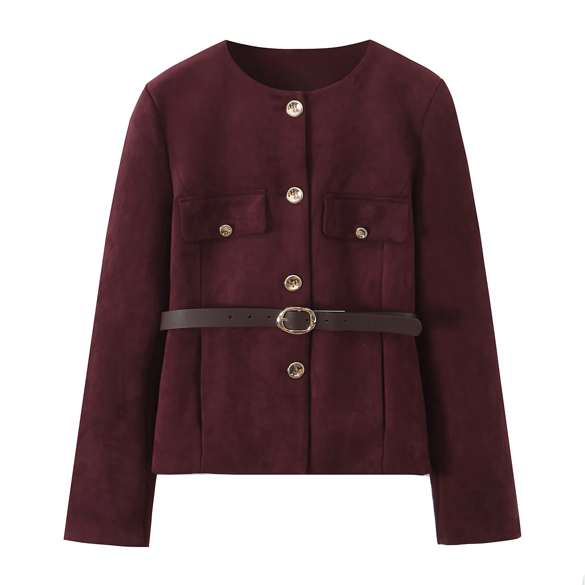 Women Blazer Coat Autumn Winter Female Long Sleeve Casual Single-Breasted Elegant Office Jacket Ladies Suit Coat Tops Outerwear