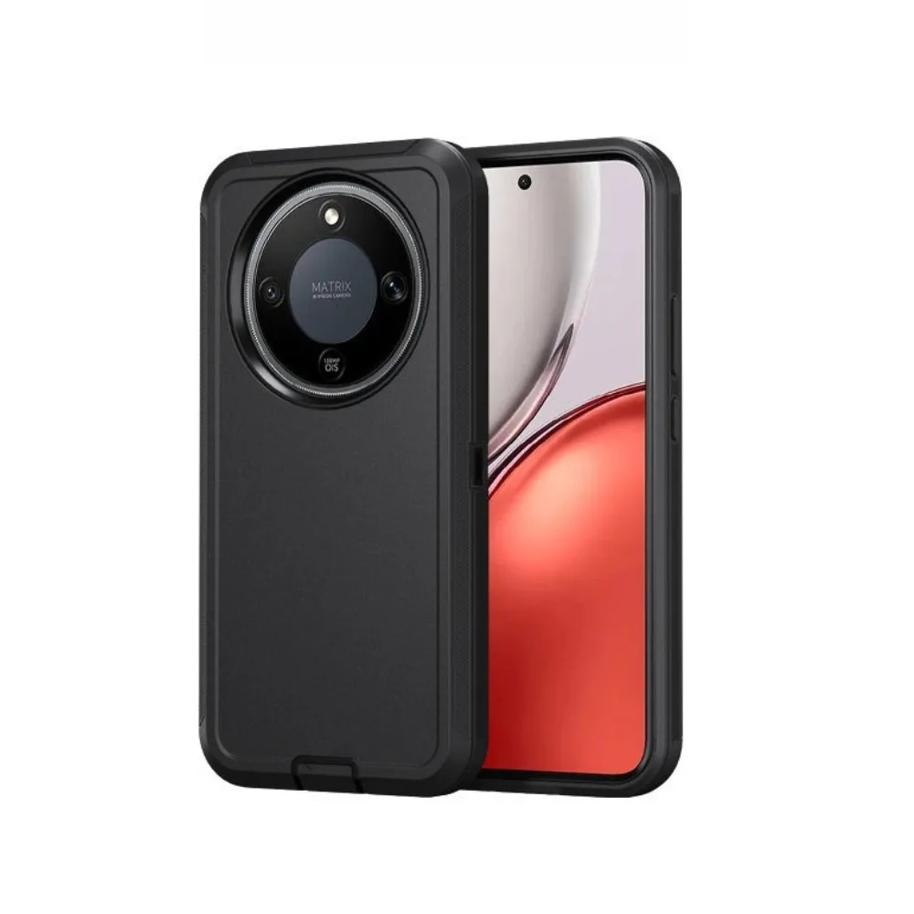 Enhanced Heavy Duty 3-Layer Shockproof Protection Case with Hybrid Defender Ott Armor