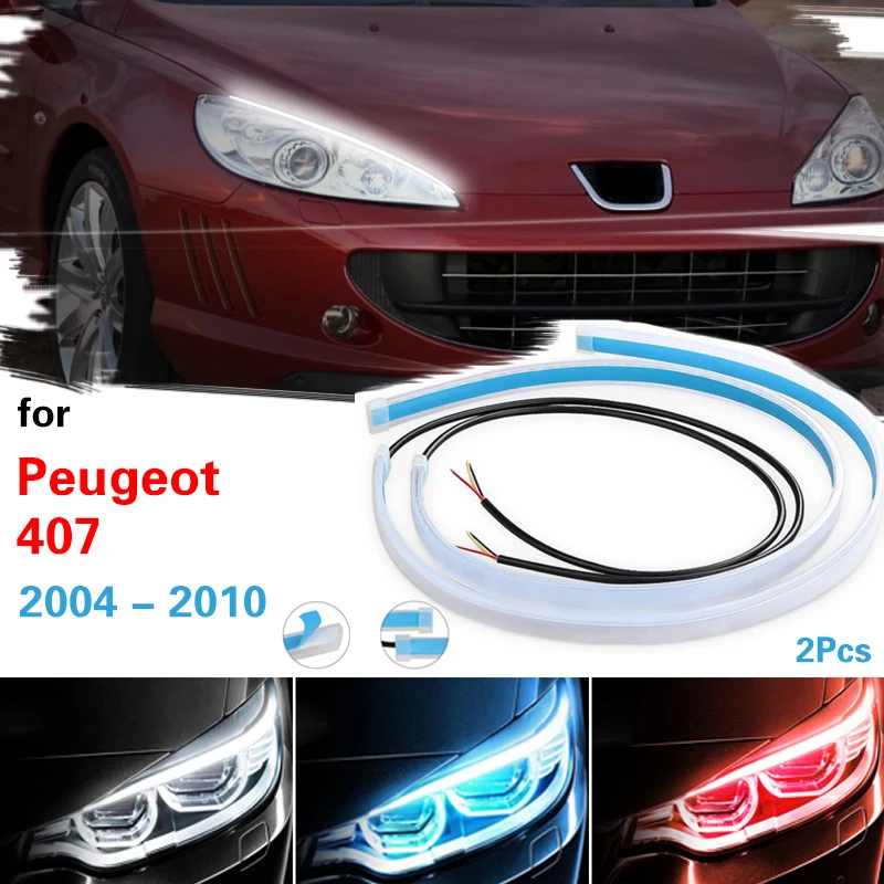 Pack LED PEUGEOT 407 (6D_) 2.0 BioFlex (2007 à 2011) – Pack Complet