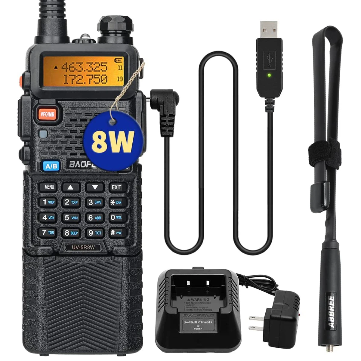 Quansheng UV-K5(8) VHF UHF Dual Band Ha 5 W, Radio Portatile A Due Vie - Foto 9
