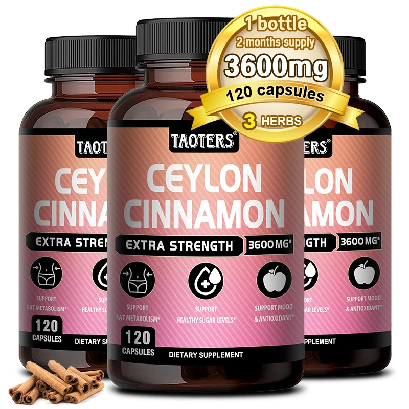 Organic Ceylon Cinnamon Natural Antioxidant-Boosts Immunity and Protects The Heart, Supports Joint and Bone Health