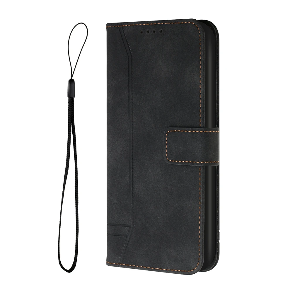 YukeTop Cover Per TCL 30 SE In Pelle PU Con Portafoglio E Slot Per Carte - Flip Case Magnetico Con Supporto, Rosa Oro, Antiurto