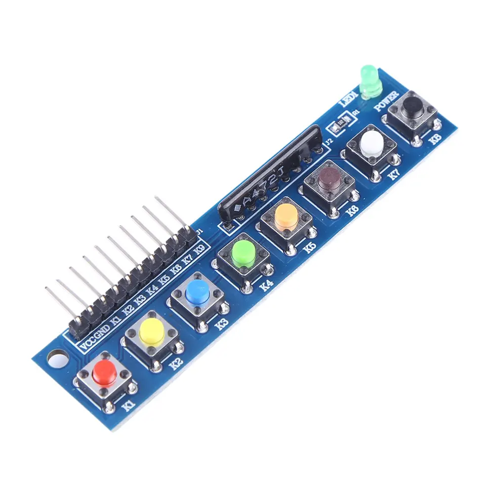 8 Key Touch Button Module with LED Indicator