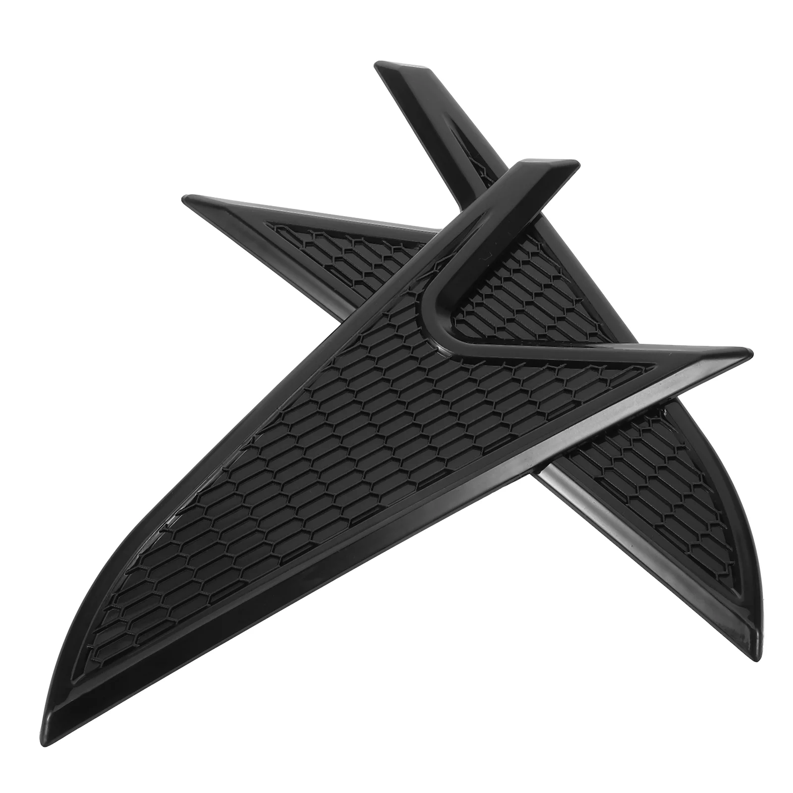 자동차 환기구 공기 유입 커버, 측면 장식 후드 스티커, ABS 액세서리