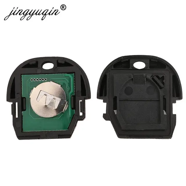 Jingyuqin 28268-8H700 2 ปุ่มรีโมทกุญแจรถ 433MHz สําหรับ Nissan Patrol Almera Micra Primera Navara Serena Vanette X-Trail Safari 5