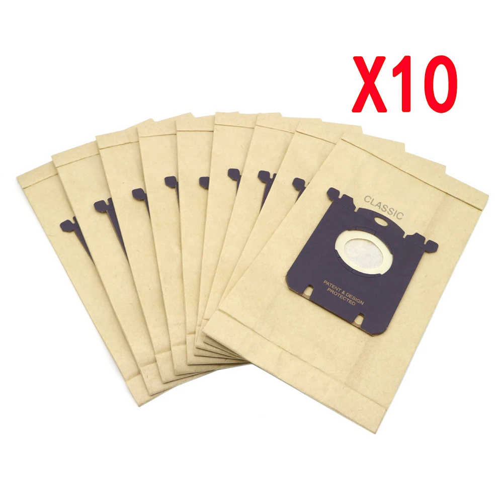 

10 Pcs/lot Dust Bag for Electrolux E201B for Philips FC8021 GR201 AEG for S-Bag FC9000 FC9049 HR8500 HR8350 FC9150