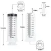 Large Syringe Multifunction Measuring Reusable Pump Animals Feeding With Scale Tube Injector Liquid Car Oil Glue Fluid Water 550 3