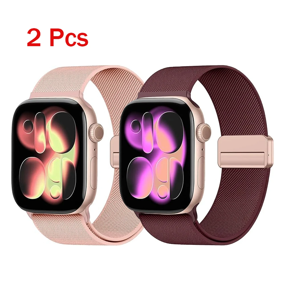 Magnetic Nylon Bracelet Strap
