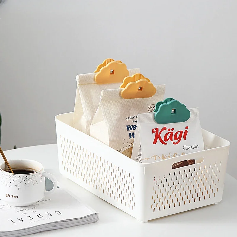 

Cloud Food Closure Clip Kitchen Spice Bag Closure Clip Fridge Snacks Tea Milk Powder Moisture Seal Clip