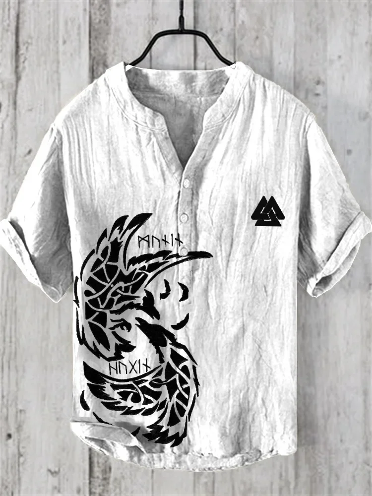Spring and summer men's and women's shirts independent station casual fish pattern Hawaiian style printed shirts men's tops 6