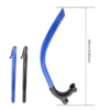 Diving Snorkel Swimming Silicone Front Breath Tube Swimmer's Snorkel for Training Swimming Diving Pool Diving Snorkels 3