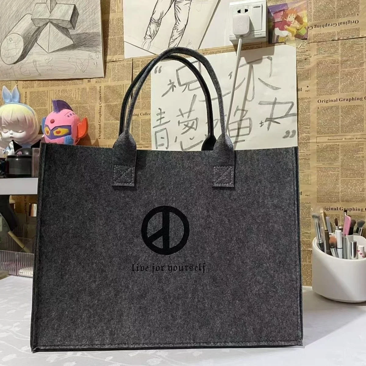G-DRAGON♡ÜBERMENSCH ストリングバッグ G-DRAGON Übermensch グッズ ナップザック ストリングバッグ