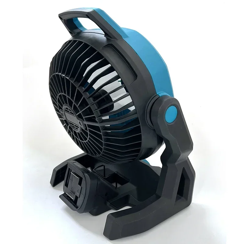 Cordless Table Fan Portable 3 Speed Adjustable Head Multi-Purpose Desktop & Floo