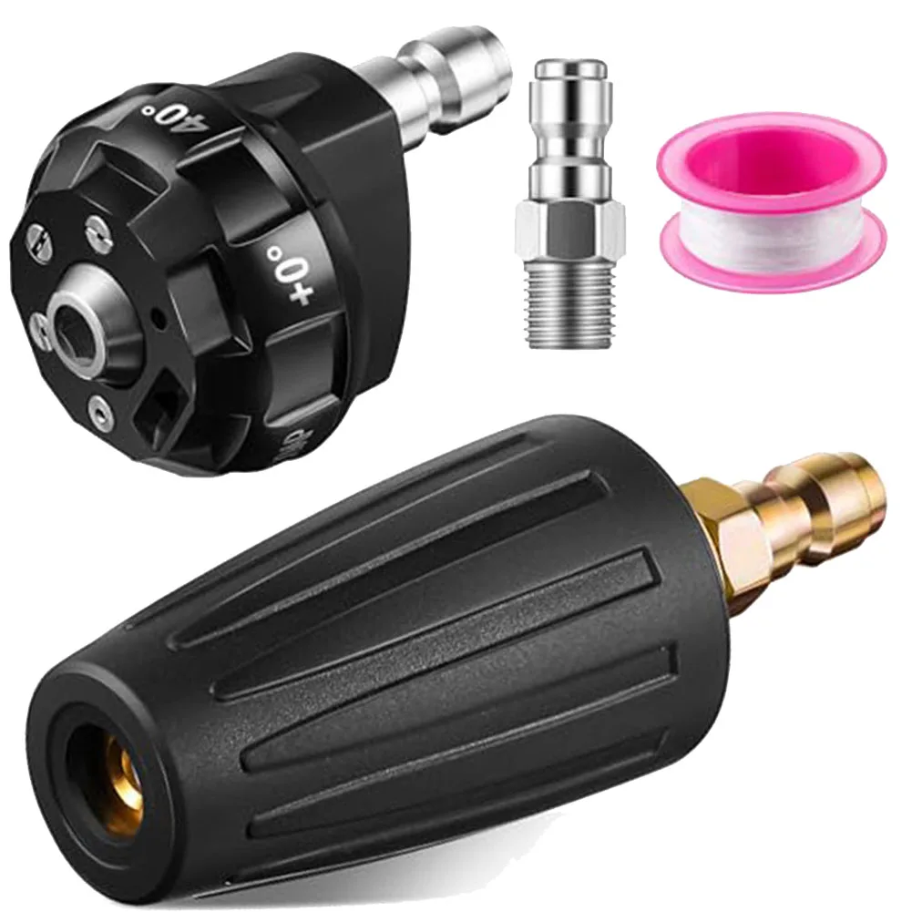 

Комплект насадок для мойки высокого давления, 6 в 1, 1/4 дюйма