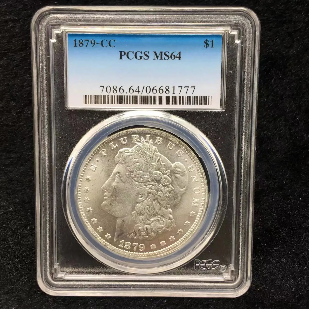 1879 CC USA Dollar Coin Rating Coins Sealed in Box,High Quality