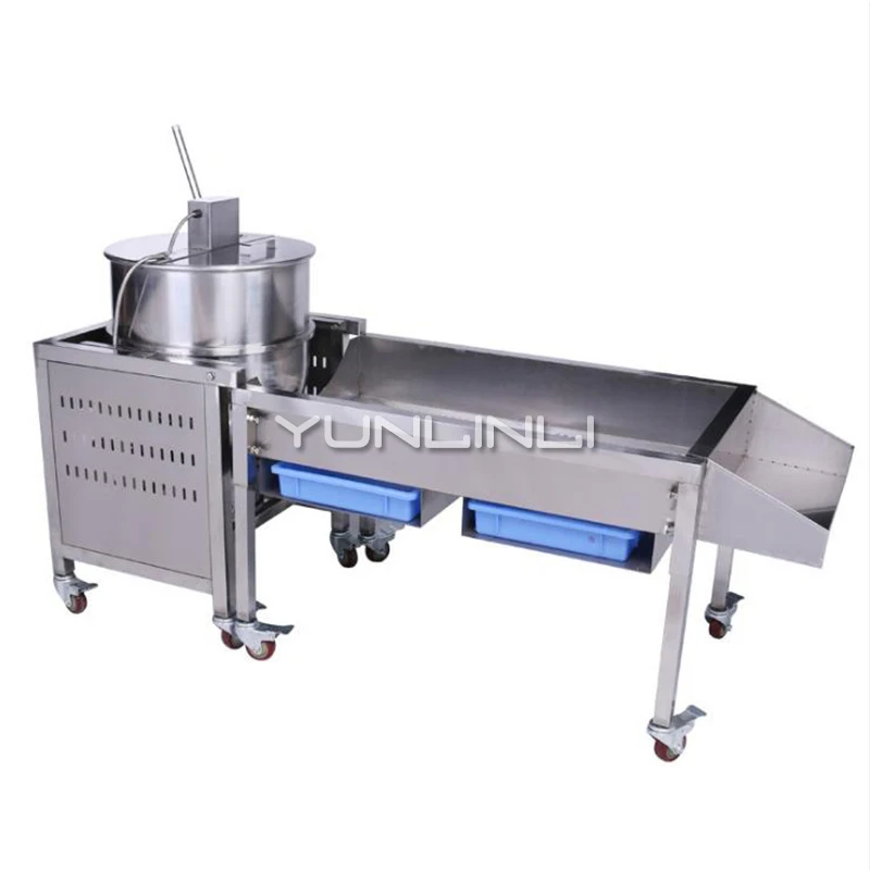 Version Gas Popcorn Maker Stainless Steel Gas Popcorn Machine Large-size Machine