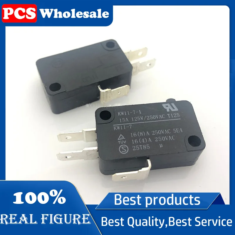 Original micro switch KW11-7-1 stroke switch 3P Limit UL certified 15A125V/250V T125 16A250V