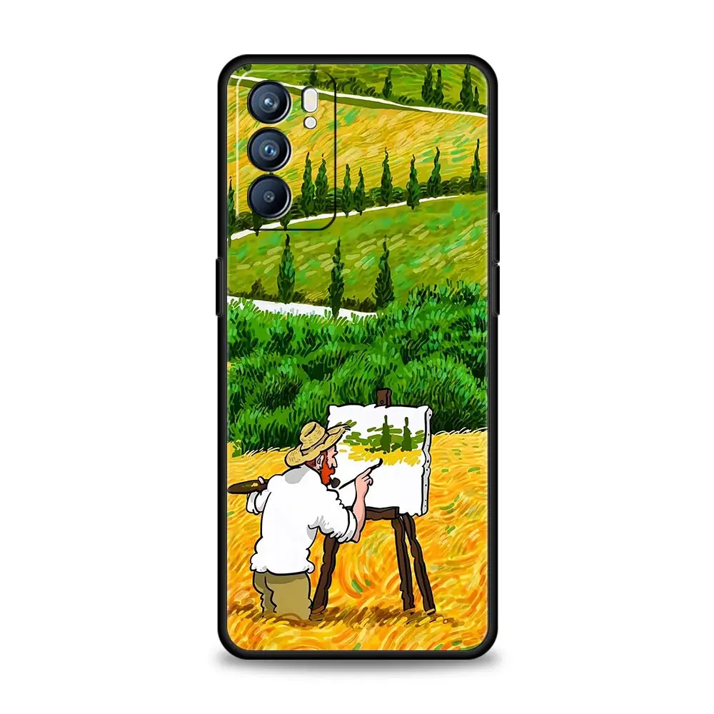 Van Gogh's The Starry Night Art-Inspired Phone Case Cover