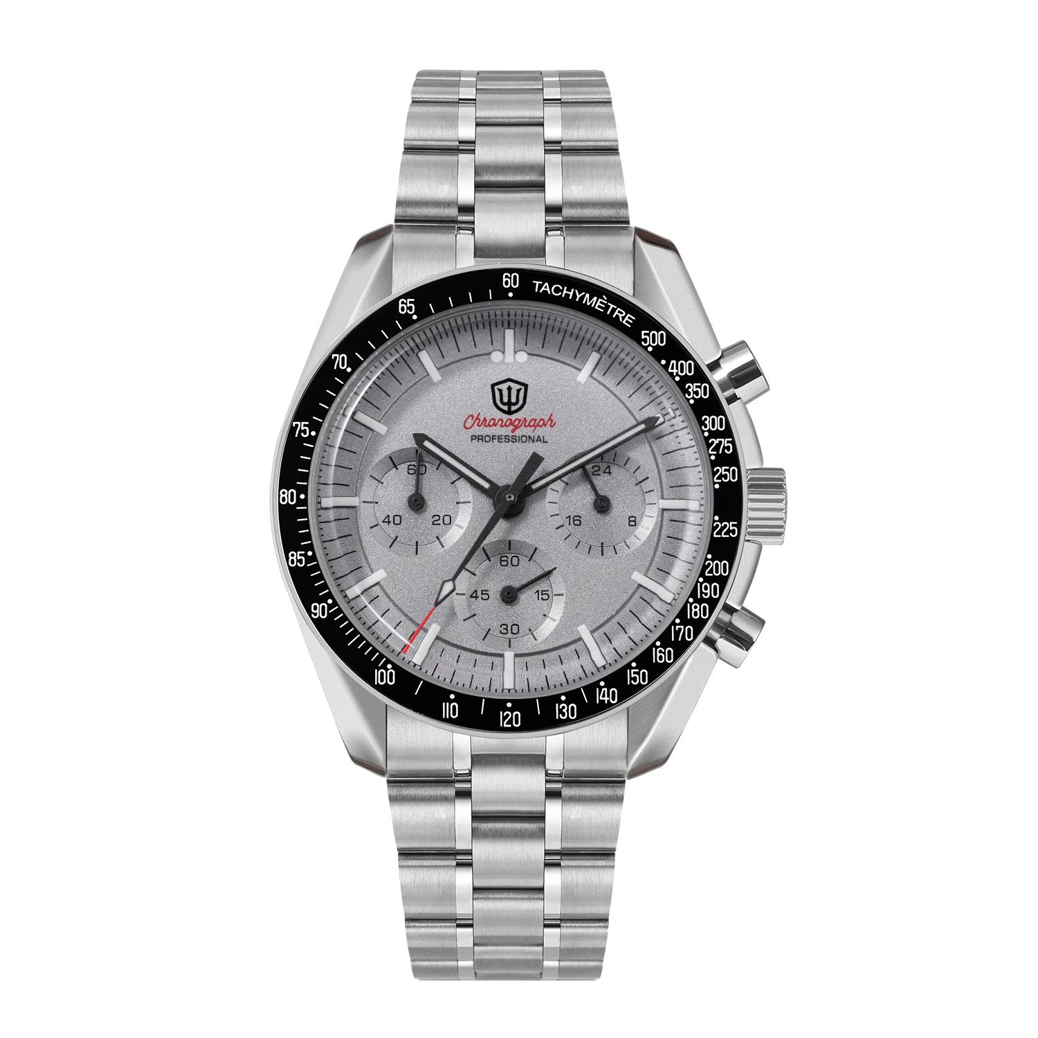 Watchdives WD1863 VK63 Quartz Chronograph Movement Bubble Sapphire