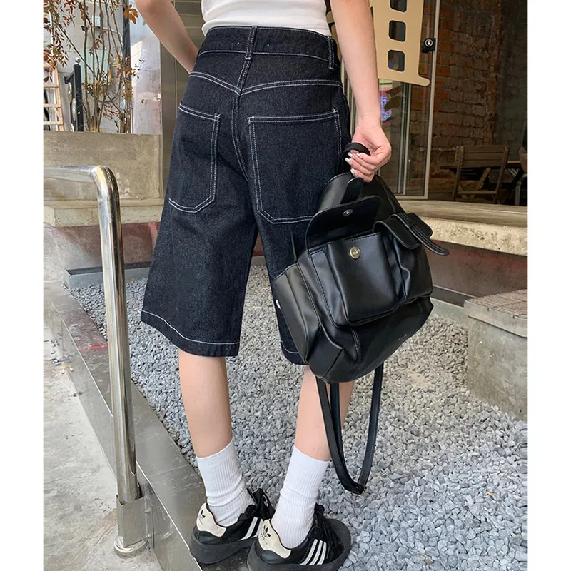    ̵  û, 混 Y2k Jorts ĳ־ Ƽ ƮƮ, ϶ ѱ Ÿ  ݹ, ⺻  2024