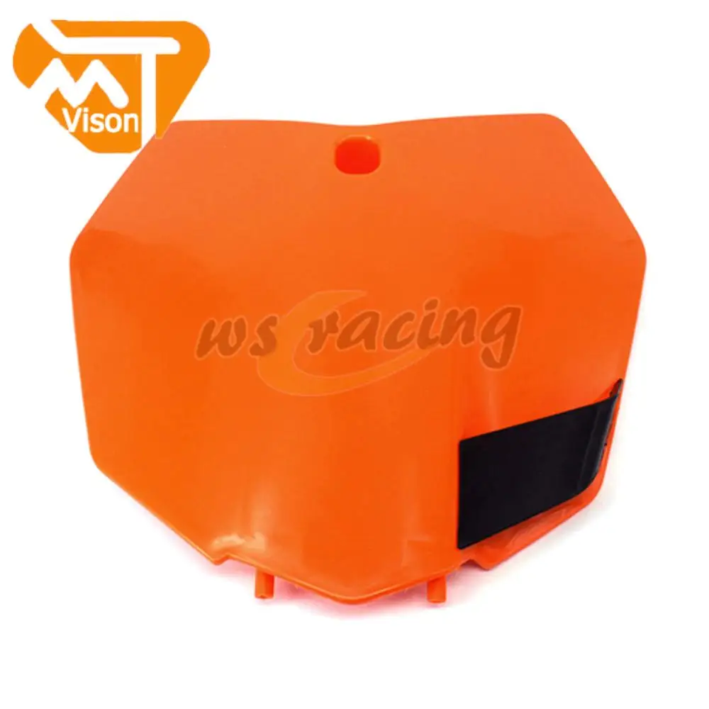 

Motorcycle Front Number Plate For KTM EXC350 EXC450 EXC530 XCW XCFW 200 500 SX250 XC 150 250 300 SX125 SX150 SXF XCF 250 350 450