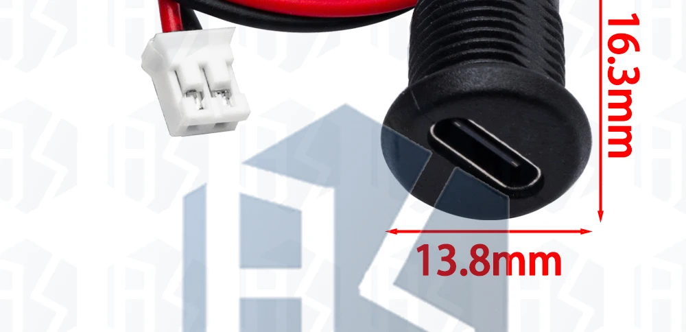 1PCS~10PCS EGBO Snap Lock Board USB-A TYPE-C Buchse, wasserdichter Typ-C-Stecker, wasserdichter Typ-C – Detail 15