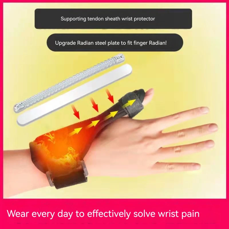 1pc Wrist Guards Thumb Guards Breathable Tendon Sheath Wrist Protection Guard Sprain Steel Plate Protection Thumb Guard
