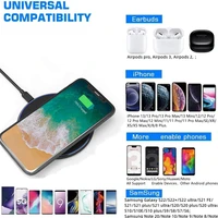 FDGAO 30W Wireless Charger USB C Fast Charging Pad Quick Charge QC 3.0 For iPhone 14 13 12 11 XS XR X 8 Samsung S22 S21 S20 - Image 3