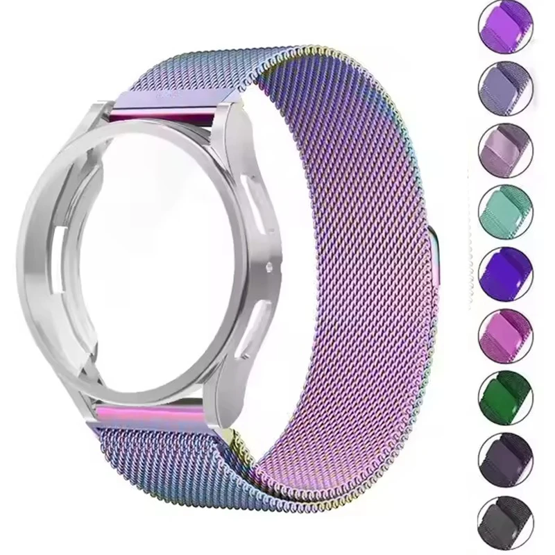 Stainless Steel Band with TPU Cover and Screen Protector
