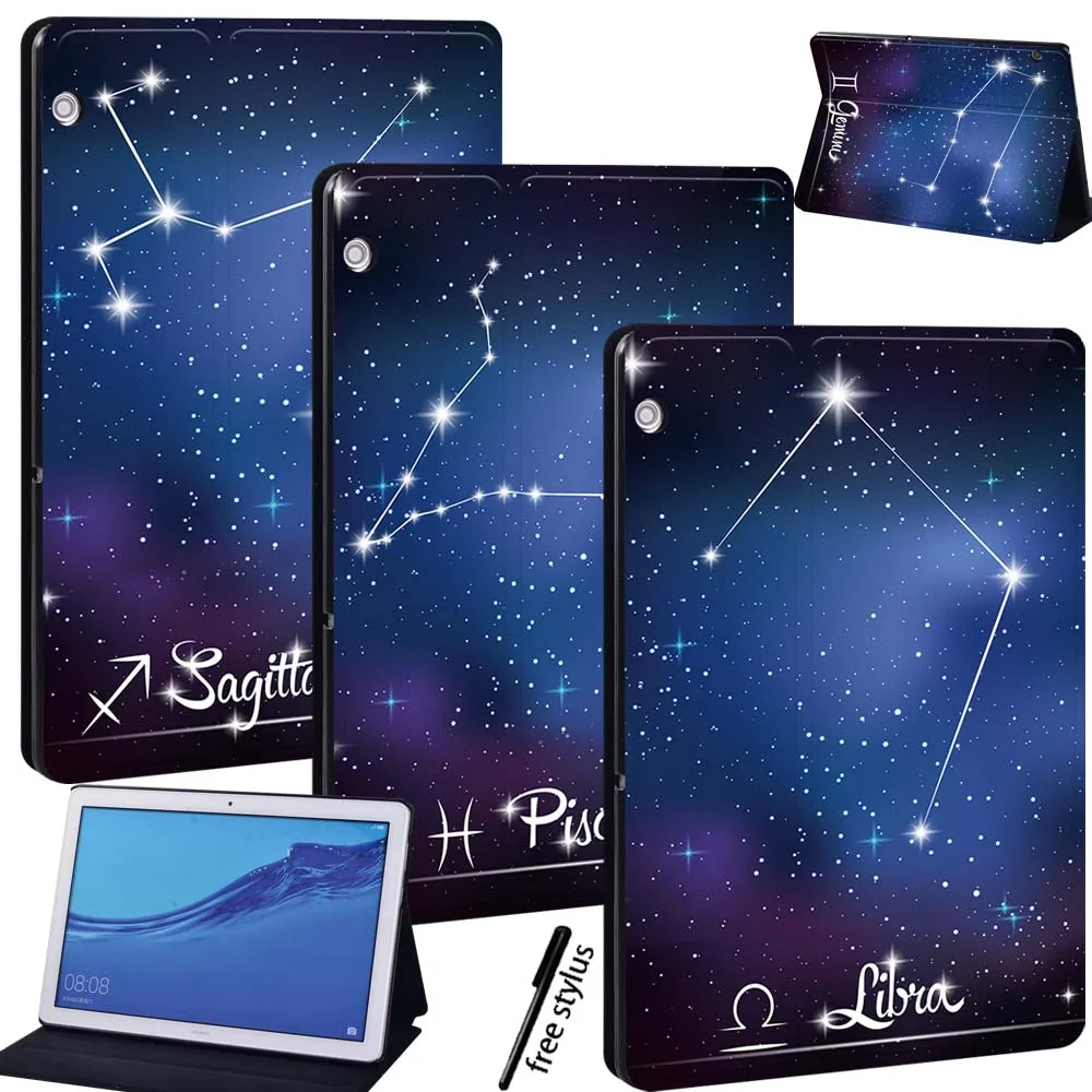 Чехол для планшета Huawei MediaPad M5 Lite 8/M5 10 8 дюйма чехол из искусственной кожи 1 дюйма/T3 0