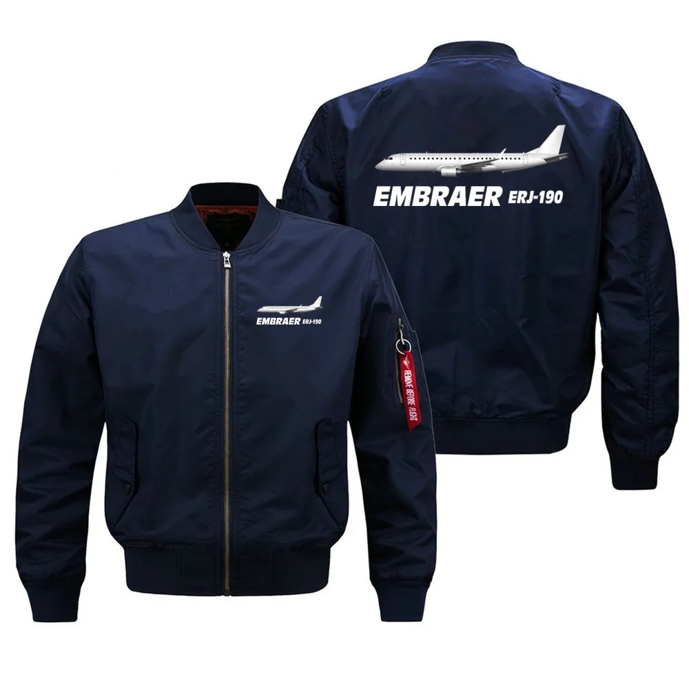 

Super The Embraer ERJ-190 Pilot Jacket Ma1 Bomber Jacket Spring Autumn Winter Mens Jackets Coats New Man Coats Jackets S-8XL