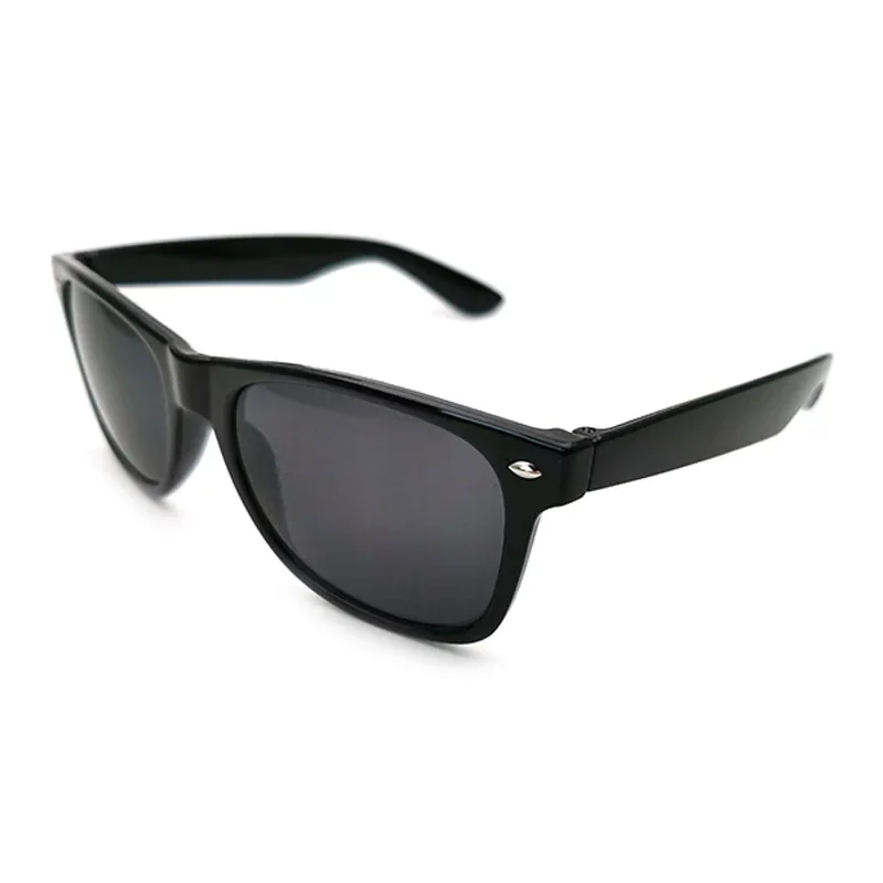 3D Prism Effect Diffraction Glasses Women Sunglasses Rectangle Rainbow Kaleidoscope Festival Style Rave Eyewear Clear/Gray lens 3