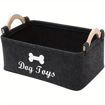 Felt dog toy box 1