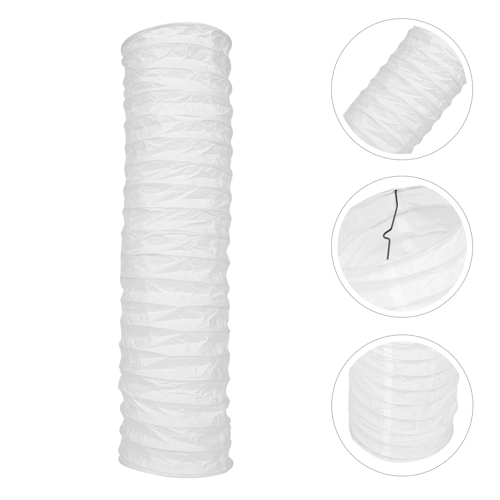 

1M creative Foldable European style floor lamp shade hotel decorate living room bedroom study bedside decoration paper lampshade