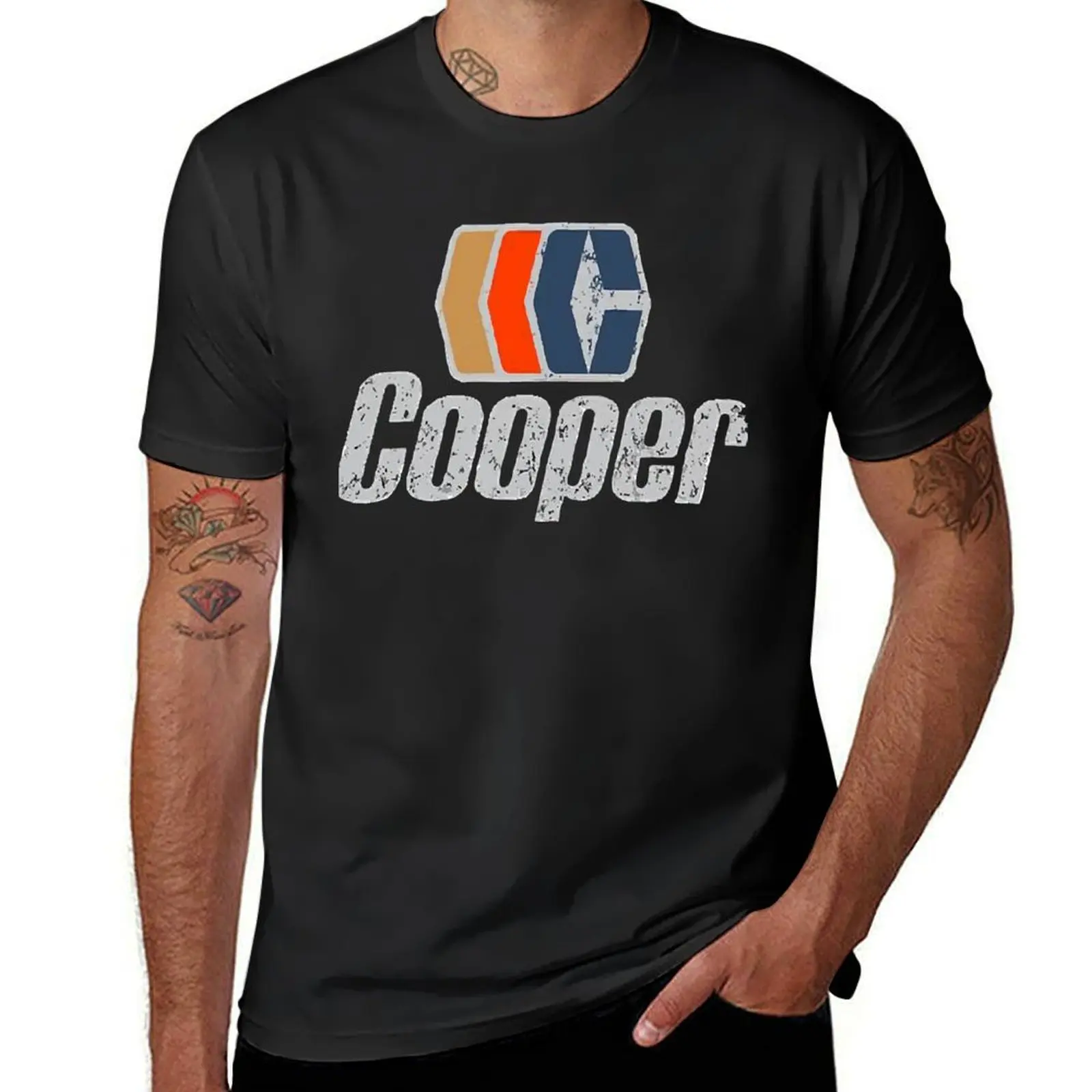 

Vintage Cooper Hockey T-Shirt summer tops cute clothes mens funny t shirts