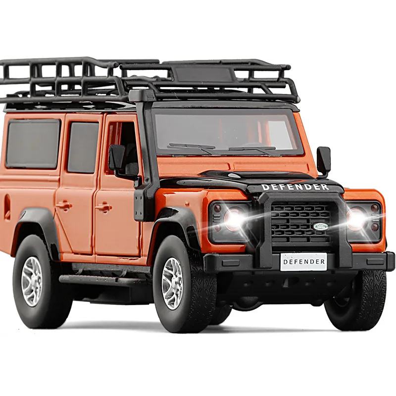 1:32 Defender 2010 Off-road Alloy Car Model Diecasts & Toy Vehicles Toy Cars For Children Collection Gifts Boy Toy 5