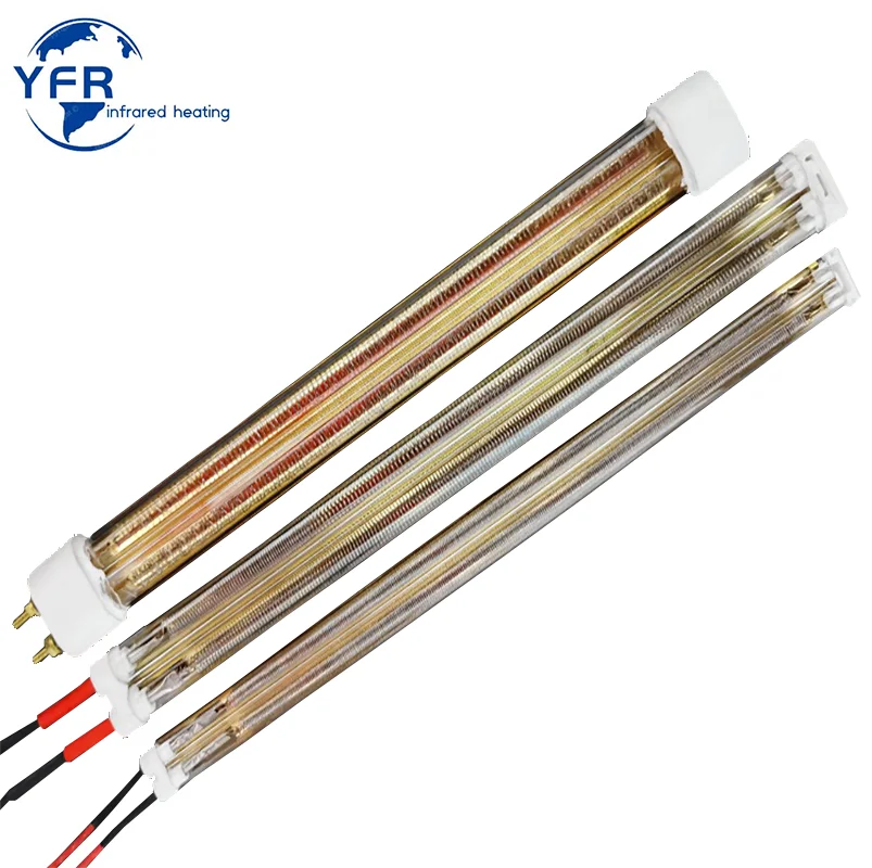 

Short Wave White Ceramic Infrared Lamp IR Heater Quickly Heating Elements Electric Heater