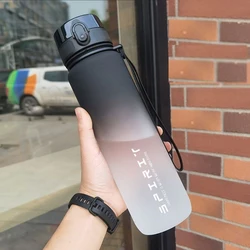 Gradient Series Water Bottle - Stylish and Versatile for Outdoor Adventures, Fitness, and Gifting (Black)