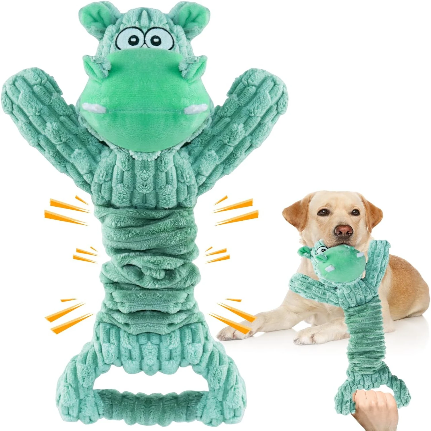 War Dog Design Squeaky Toy