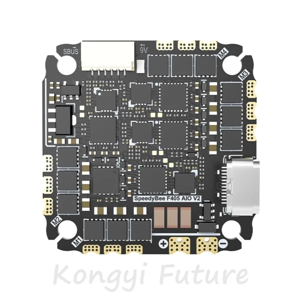 SpeedyBee F405 AIO V2 35-40A ESC Intégré pour Drone FPV Micro