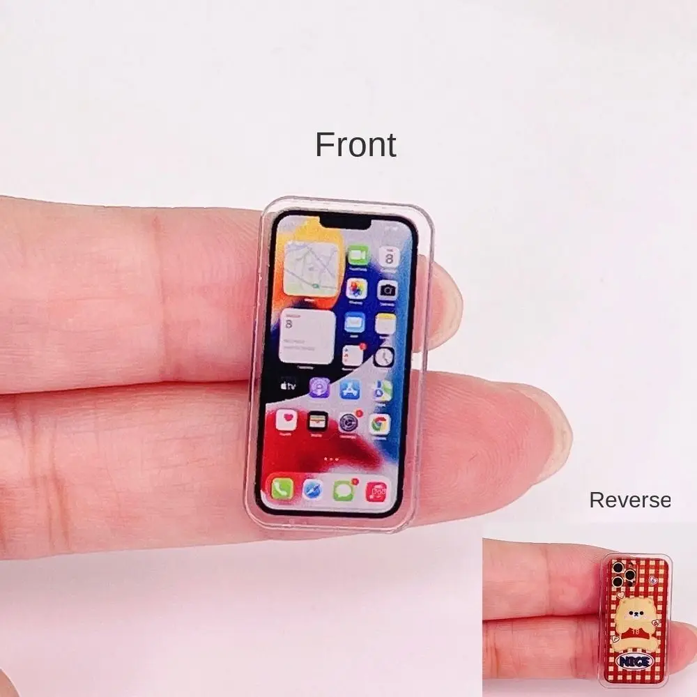 1:12 Miniature Mobile Phone Doll House Decoration Dollhouse Mobile Phone Model 6